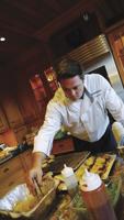 The Glen Ellyn Kitchen Walk and Afterwalk Gourmet Reception Chef Craig Bell.